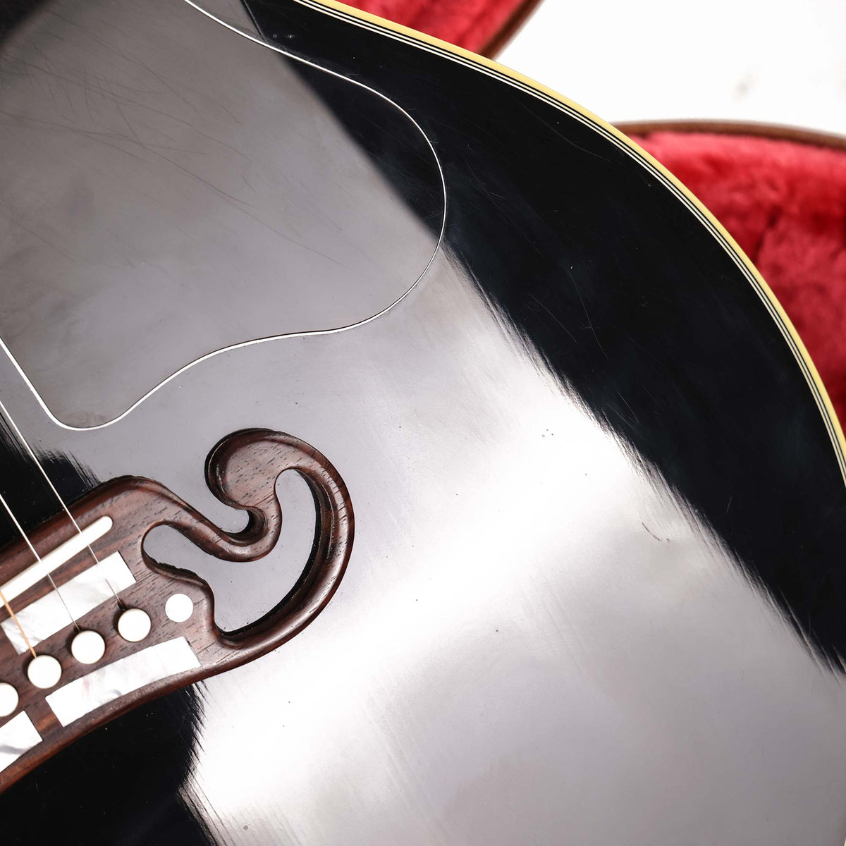 Gibson SJ-200 Original Made 2 Measure Acoustic-Electric Ebony 2024 — 8