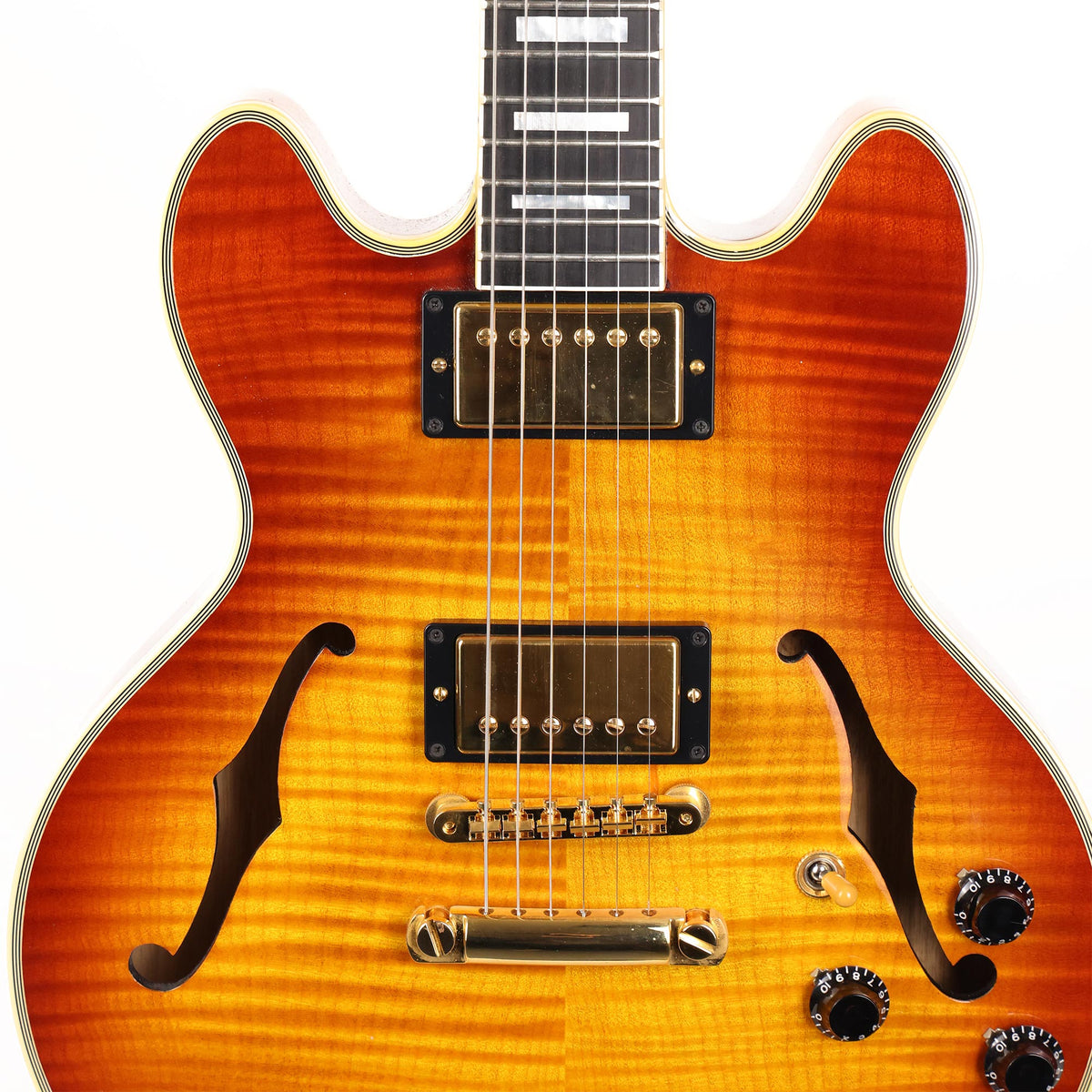 Gibson Custom Shop CS-356 Figured Sunrise Burst 2009 — 4