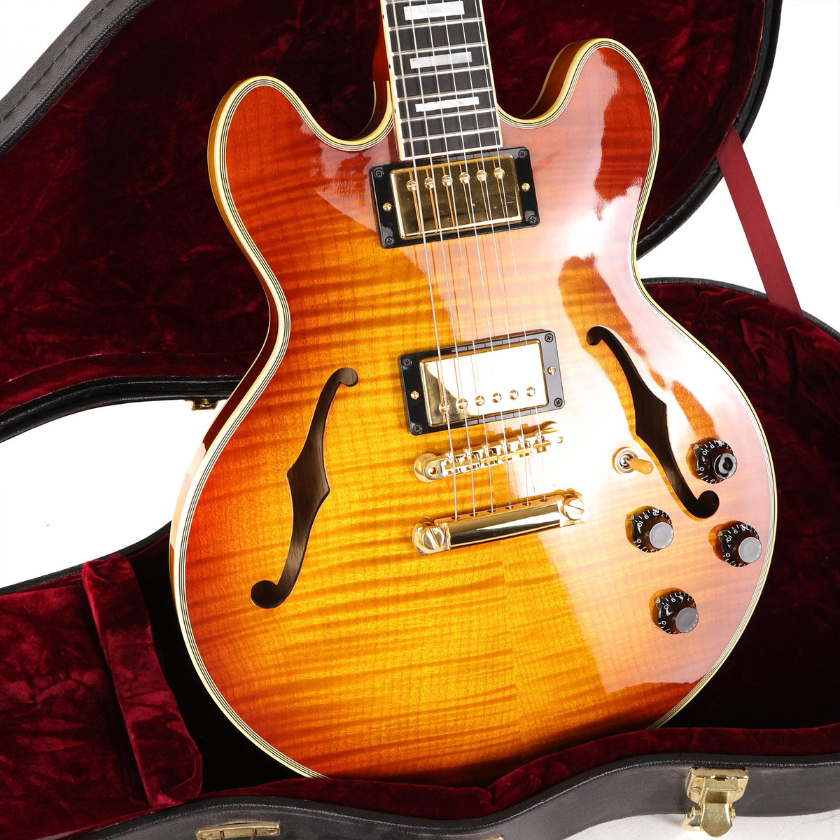 Gibson Custom Shop CS-356 Figured Sunrise Burst 2009 — 7