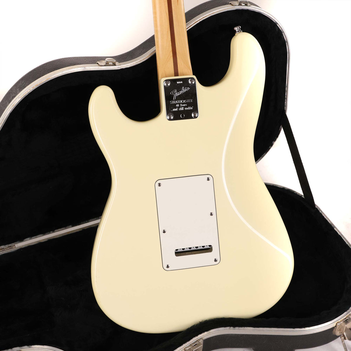 1994 Fender 40th Anniversary American Standard Stratocaster Arctic White — 7