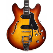 Eastman T64/v-GB Thinline Hollowbody Guitar Antique Goldburst Varnish 2024