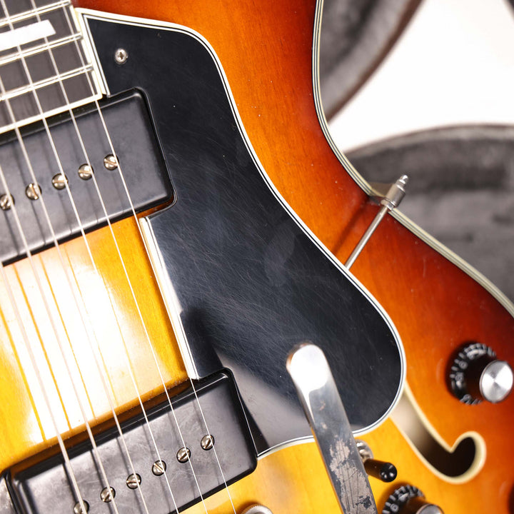 Eastman T64/v-GB Thinline Hollowbody Guitar Antique Goldburst Varnish 2024