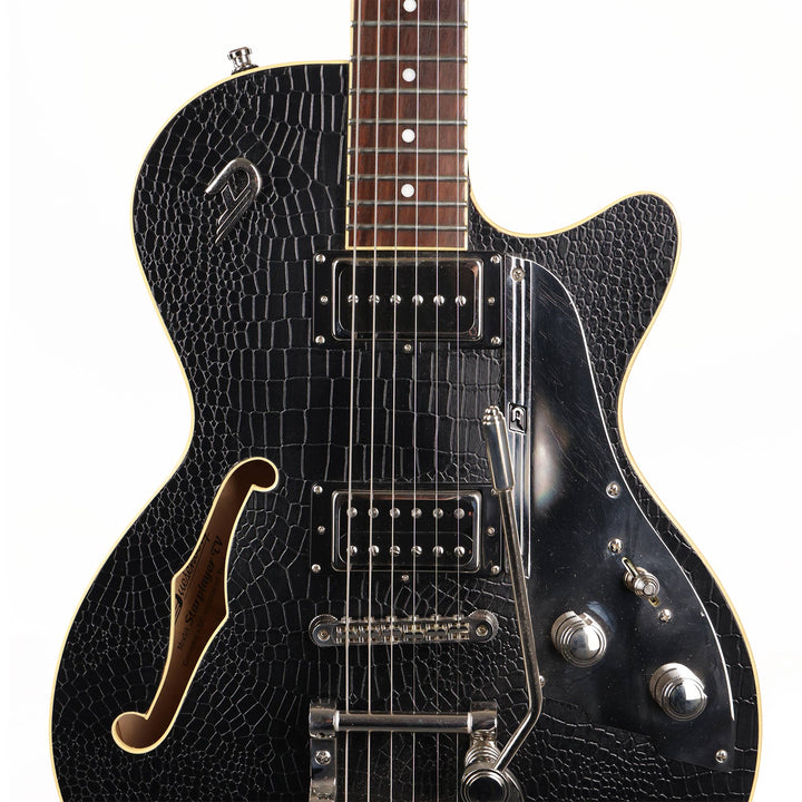 Duesenberg Starplayer TV Outlaw Black Alligator Tolex 2009