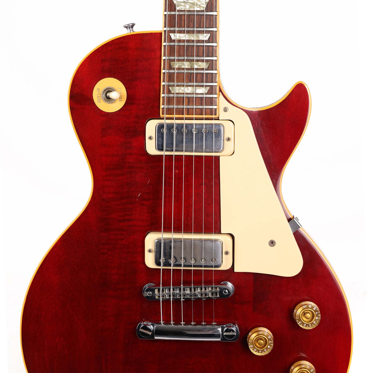 1976 Gibson Les Paul Deluxe Wine Red — 4