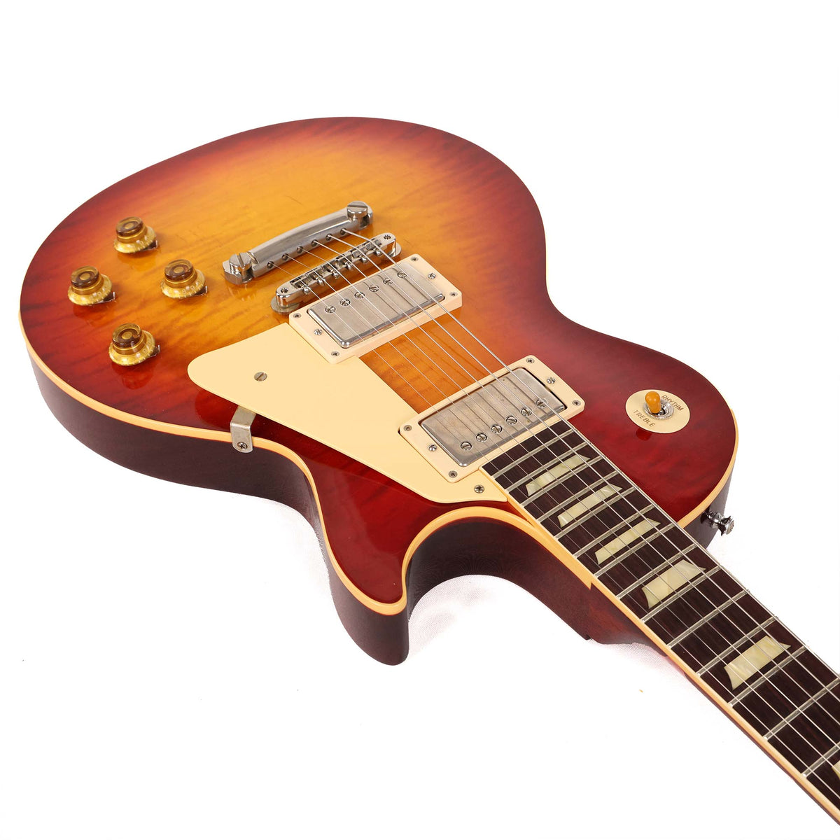 Gibson Custom Shop 1959 Les Paul Washed Cherry Sunburst Murphy Lab Ultra Light Aged 2024 — 7