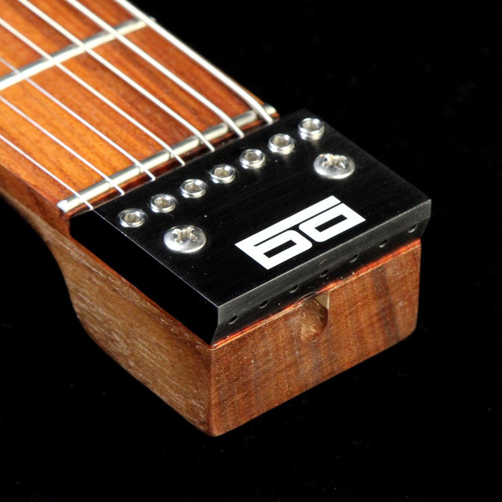 Downes Guitars 101H7 7-String Electric Guitar Walnut Top Natural — 4