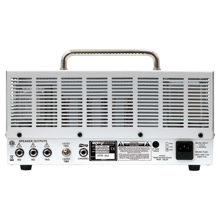 Orange Dual Terror 30 Watt Electric Guitar Amplifier Head