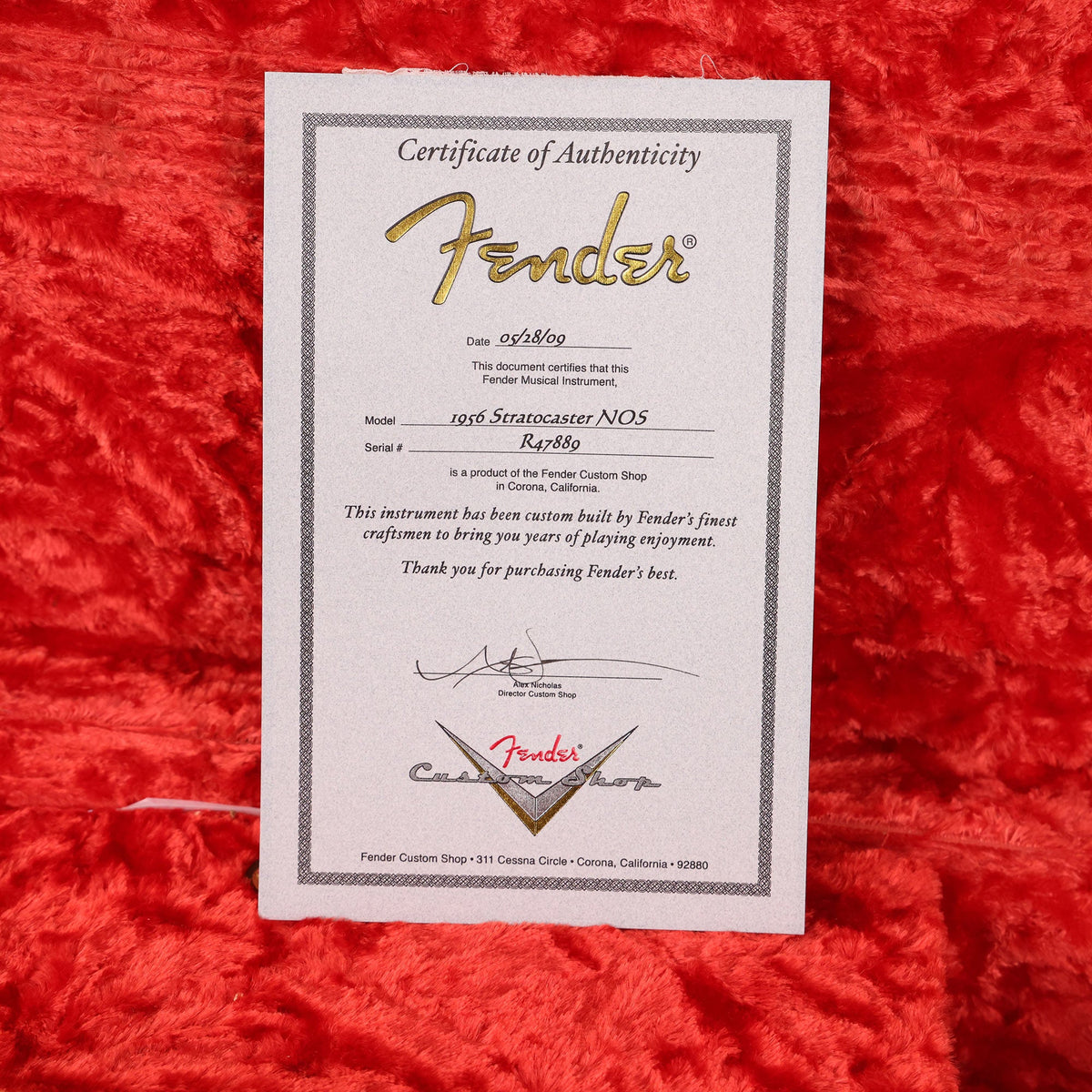 Fender 1956 Stratocaster NOS Desert Sand 2009 — 15