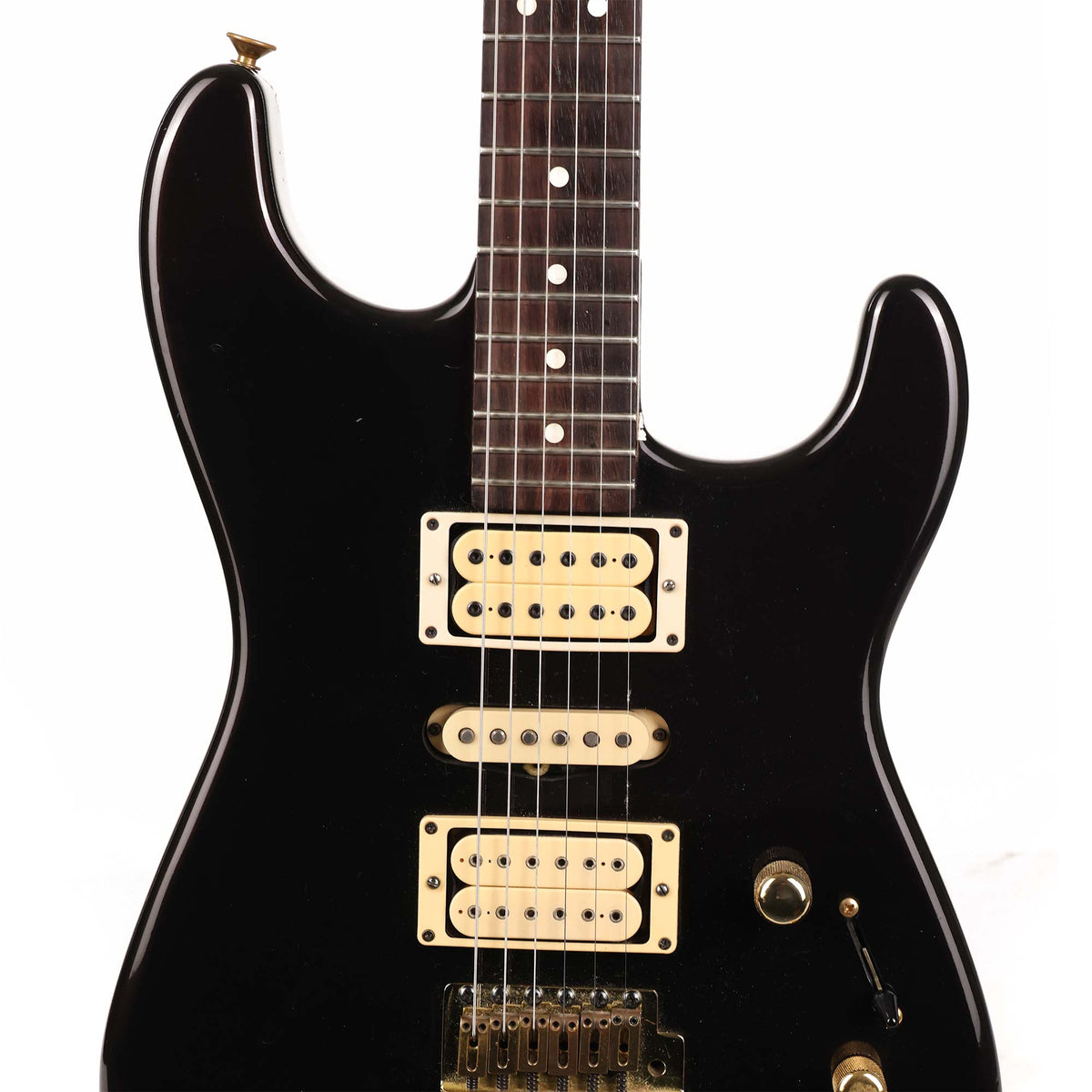 1982 Charvel San Dimas Burgundy Sparkle — 4