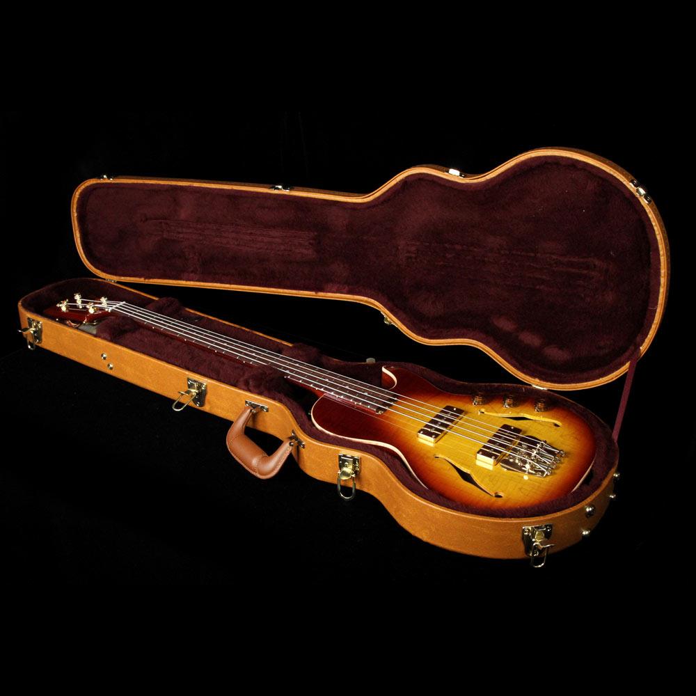 B&G Guitars Big Sister Electric Bass Guitar Tobacco Burst — 7