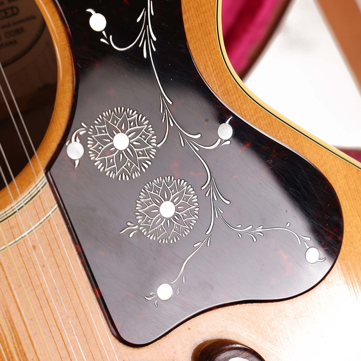 1992 Gibson J-200 Junior 12-String Acoustic Natural — 10