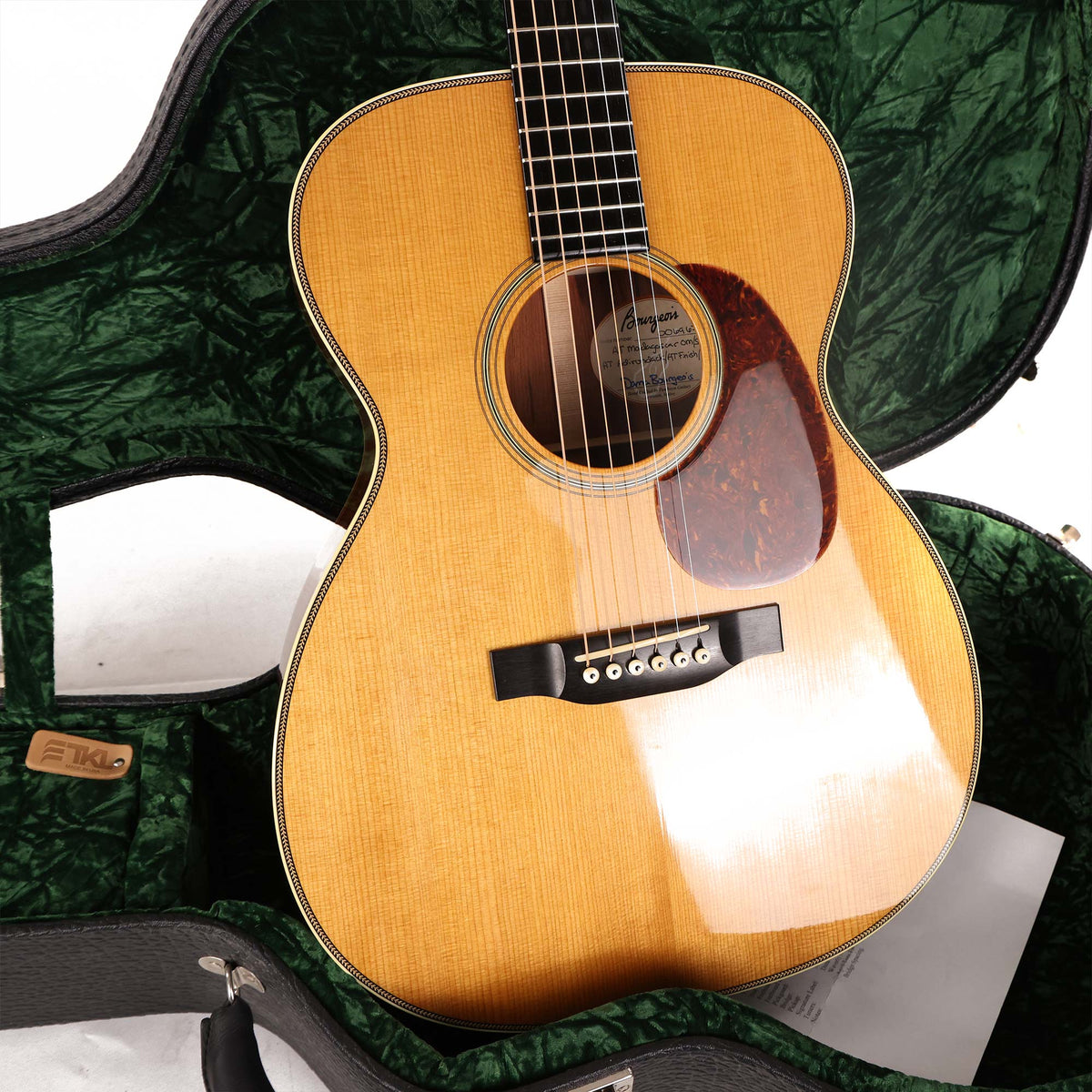 Bourgeois OM Acoustic Aged Tone Adirondack Spruce and Madagascar Rosewood 2015 — 7