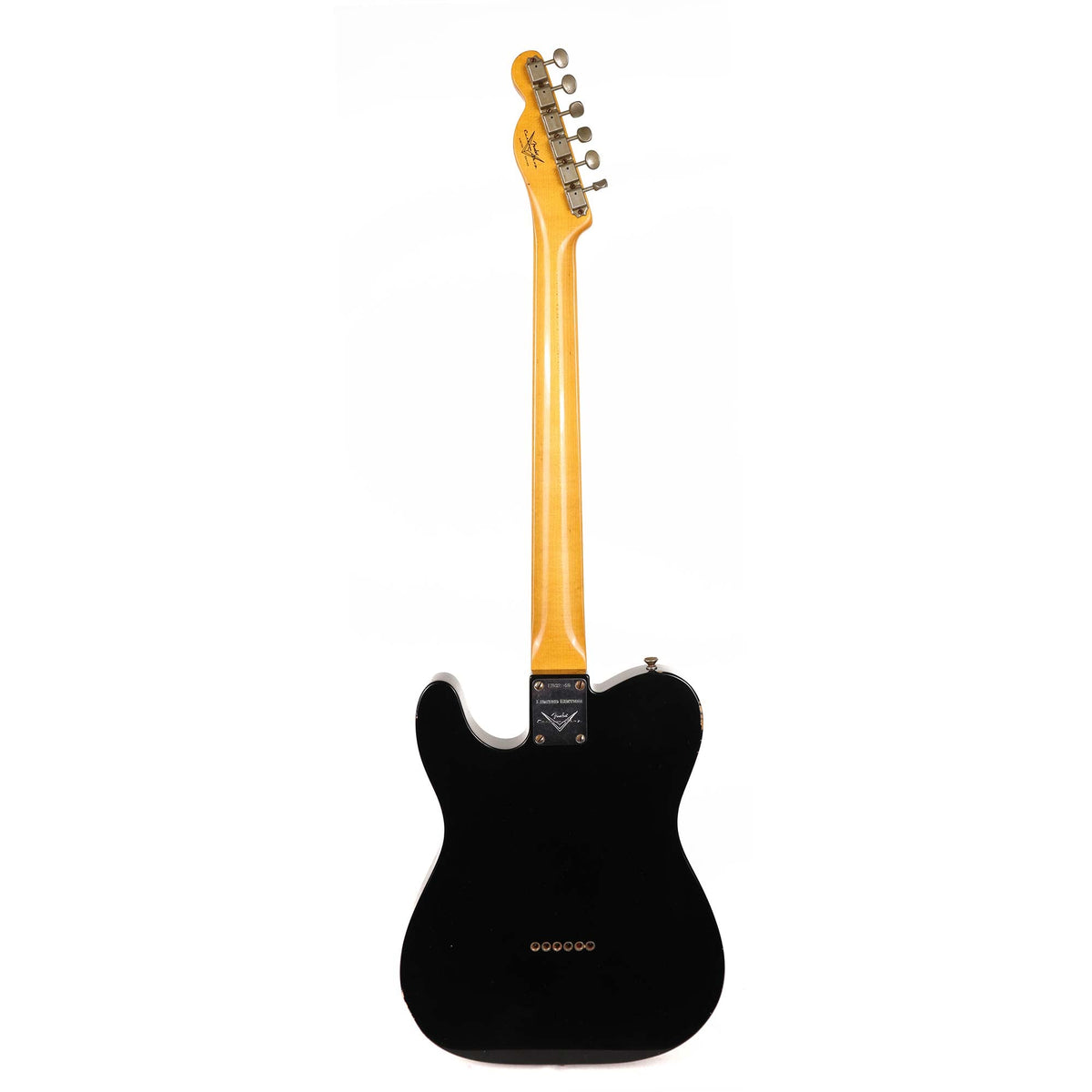 Fender Custom Shop 60th Anniversary Telebration Limited Esquire Relic Black 2010 — 3