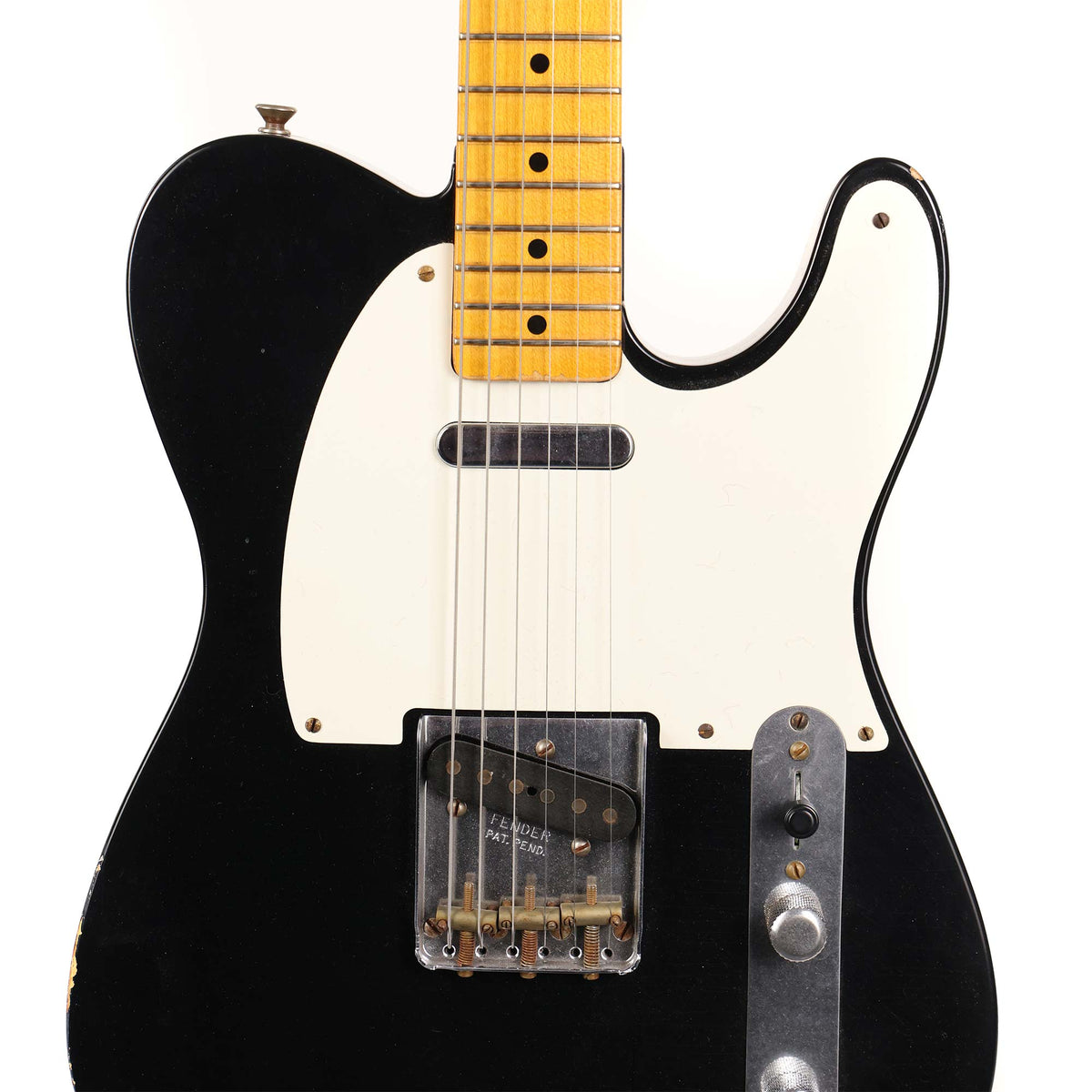 Fender Custom Shop 60th Anniversary Telebration Limited Esquire Relic Black 2010 — 4