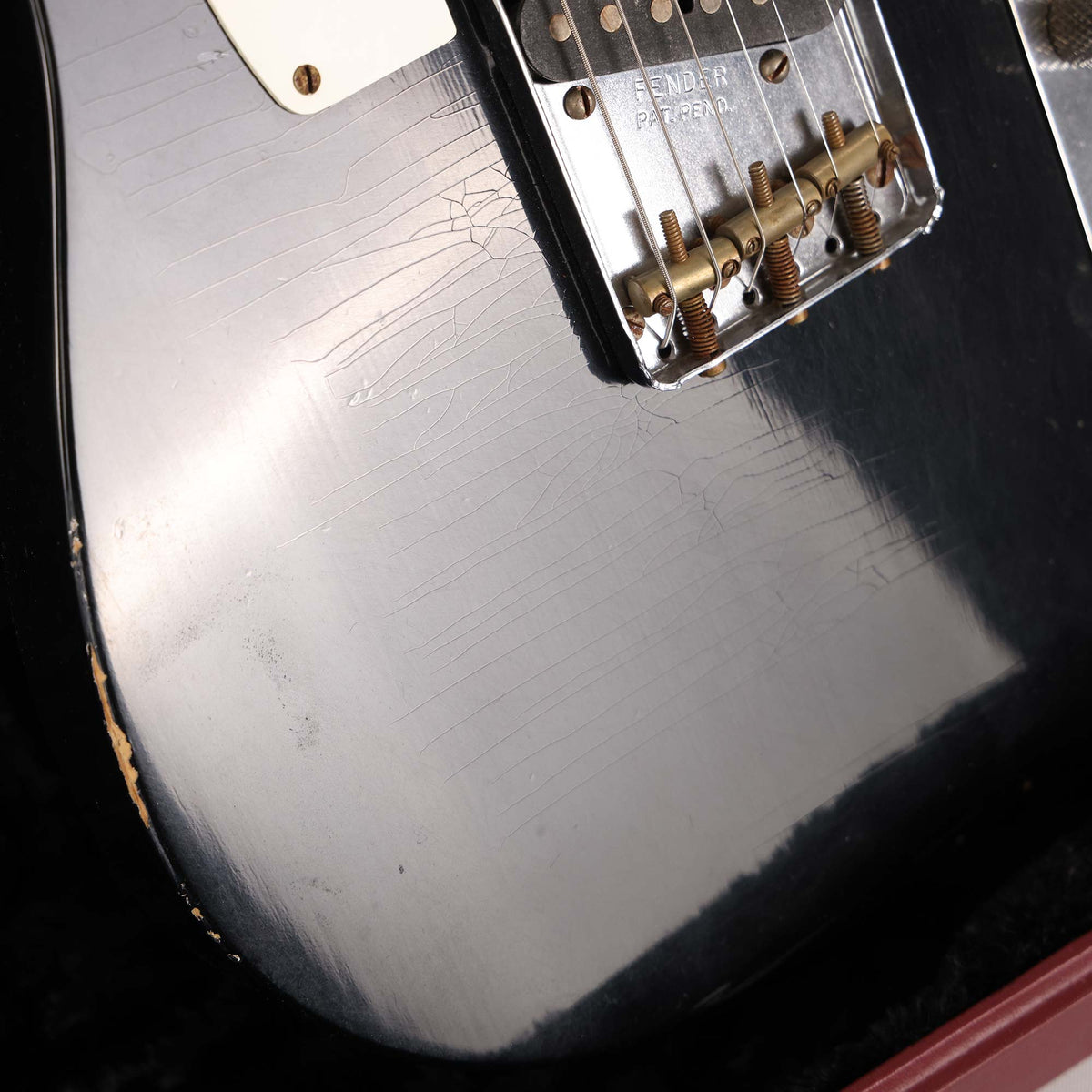 Fender Custom Shop 60th Anniversary Telebration Limited Esquire Relic Black 2010 — 8