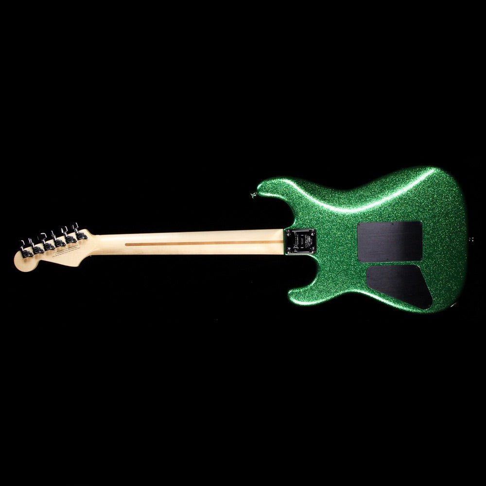Charvel Custom Shop San Dimas 2H FR Electric Guitar Green Sparkle — 3
