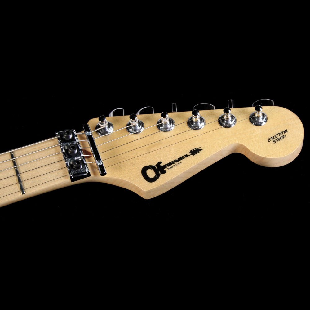 Charvel Custom Shop San Dimas 2H FR Electric Guitar Green Sparkle — 4