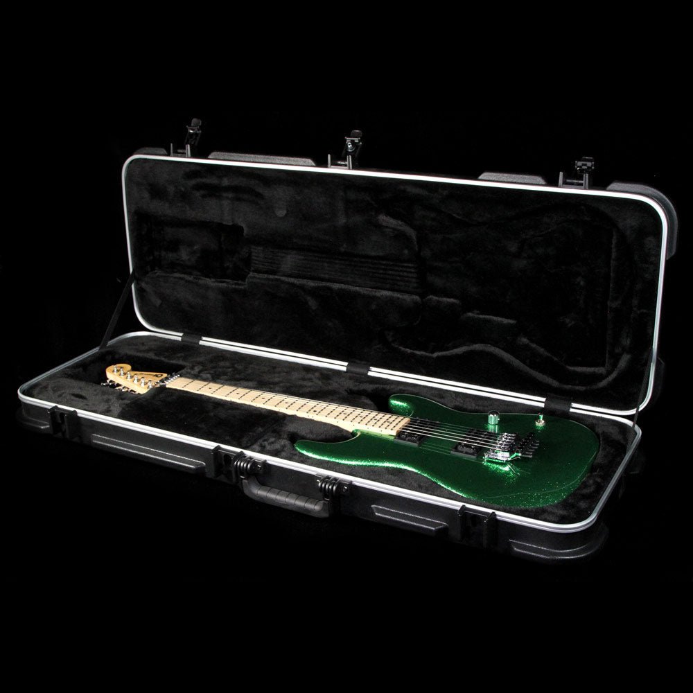 Charvel Custom Shop San Dimas 2H FR Electric Guitar Green Sparkle — 5