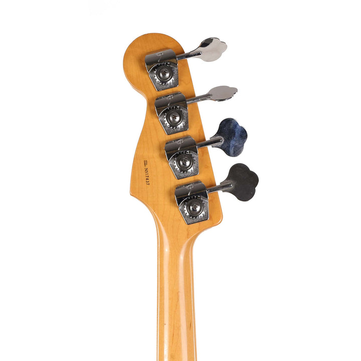 1995 Fender American Standard Jazz Bass Refinished Olympic White