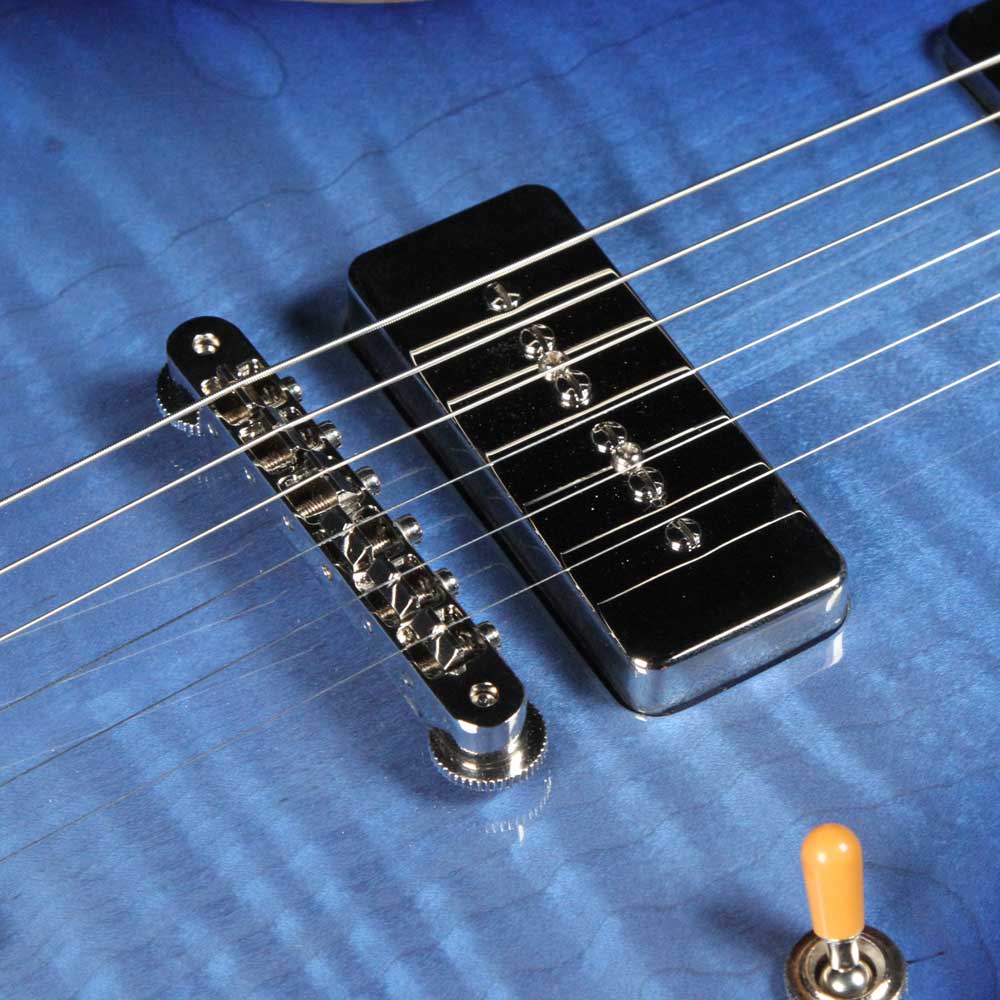 B&G Guitars Step Sister Private Build Atlantis Blue — 7
