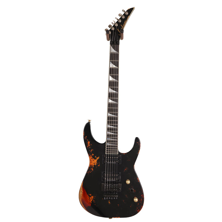Jackson Custom Shop Nitro Aged SL2H-V Soloist Music Zoo Exclusive Black over 3 Tone Sunburst