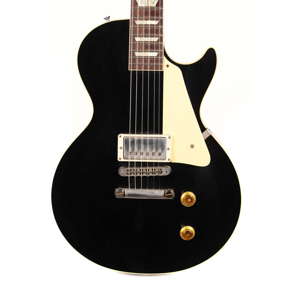 Gibson Custom Shop 1958 Les Paul Single Pickup Made 2 Measure Ebony VOS 2022 — 1