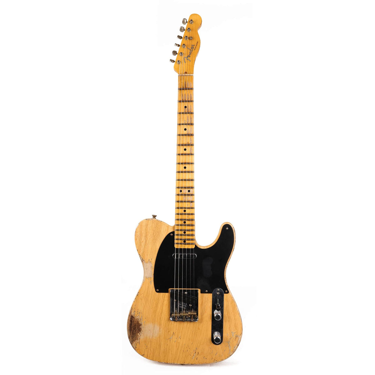 Fender Custom Shop Limited Edition 1951 Telecaster Heavy Relic Aged Natural 2022 — 2