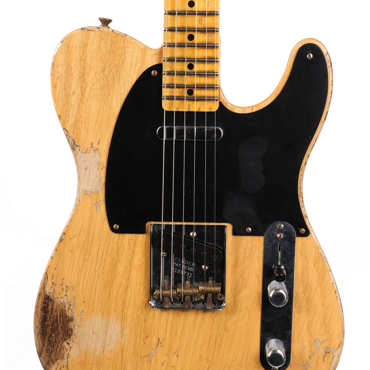 Fender Custom Shop Limited Edition 1951 Telecaster Heavy Relic Aged Natural 2022 — 4