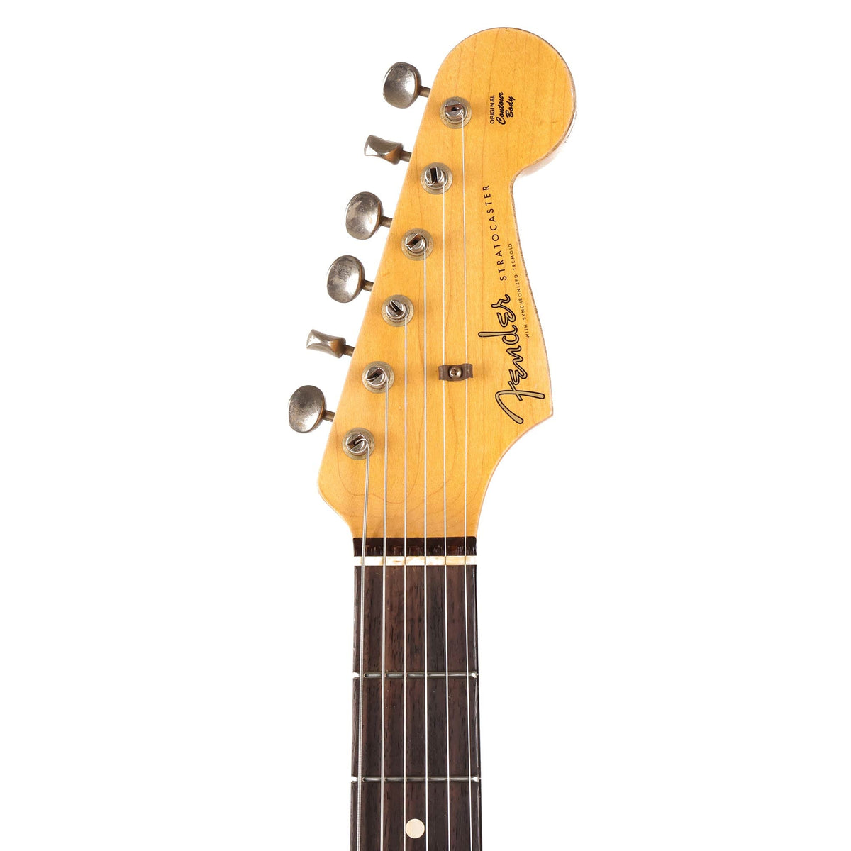 Fender Custom Shop Double Humbucker Stratocaster Relic Black 2021 — 7