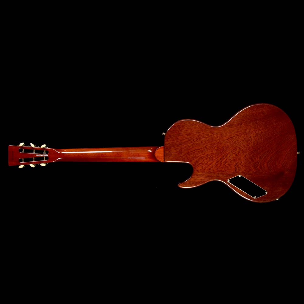 B&G Guitars Little Sister Crossroads Electric Guitar Tobacco Burst — 3