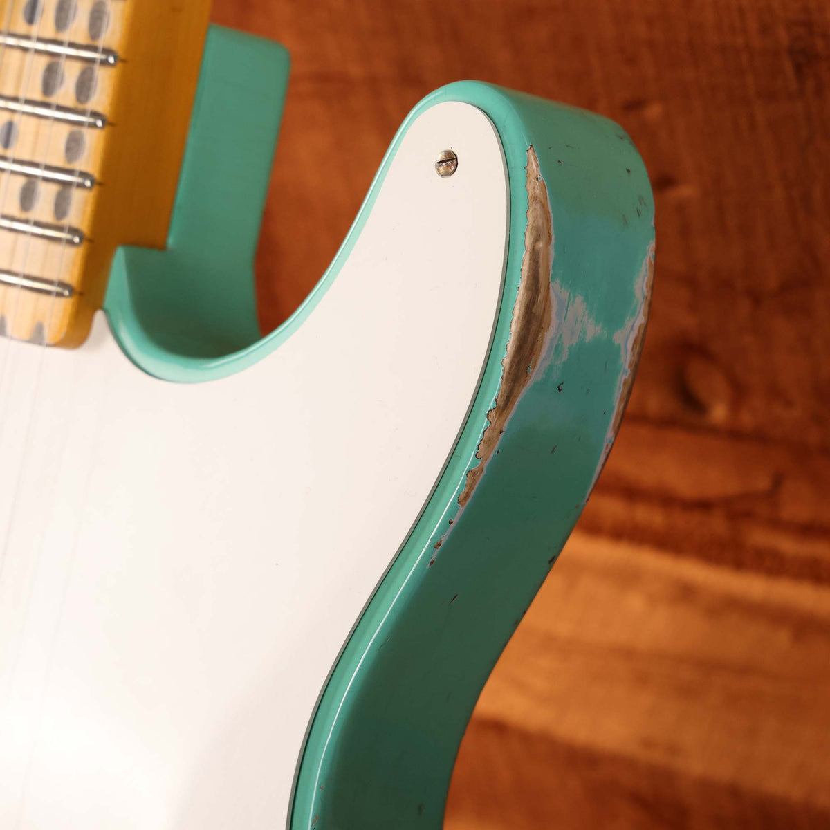Fender Custom Shop Reverse Esquire Heavy Relic Faded Aged Seafoam Green 2023 — 10