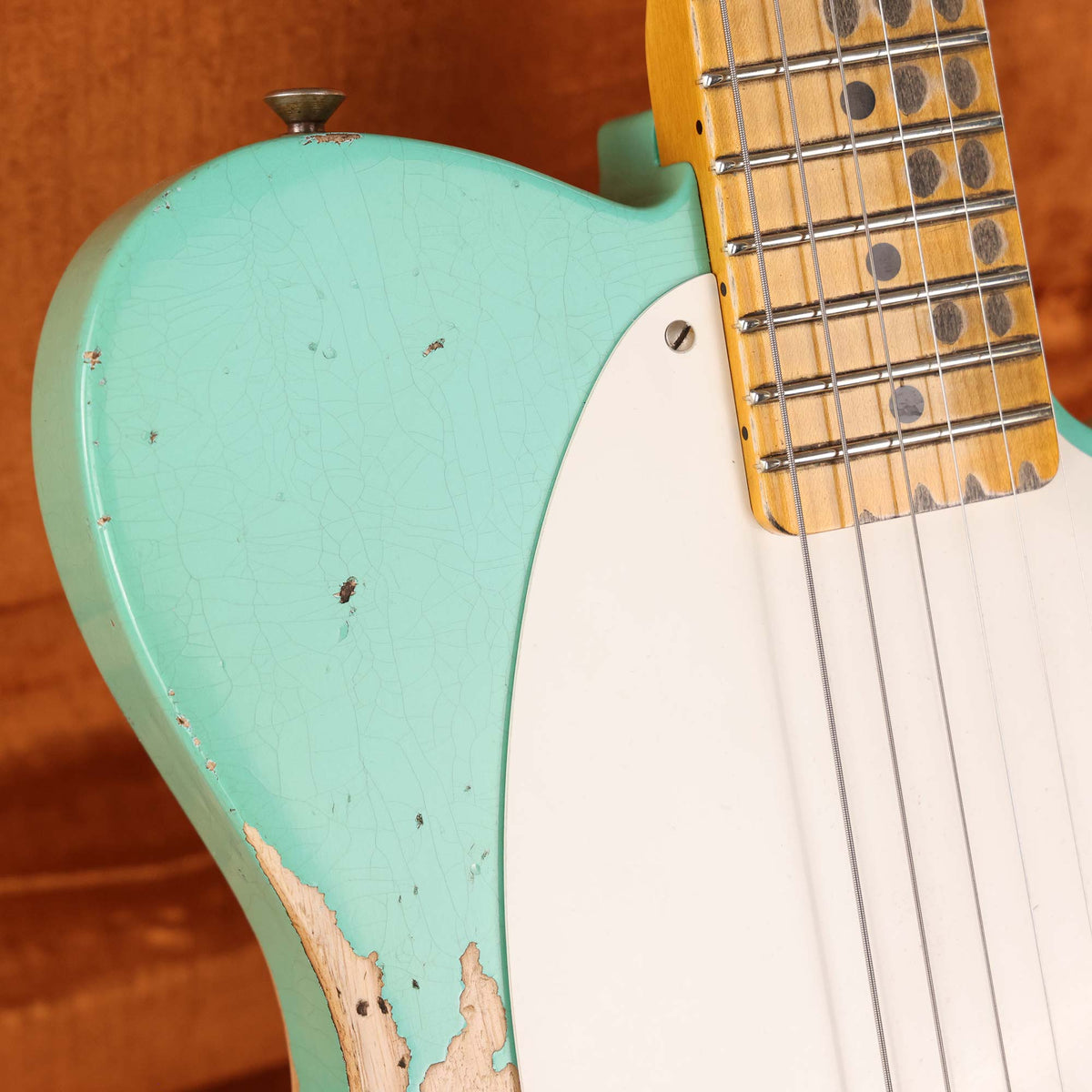 Fender Custom Shop Reverse Esquire Heavy Relic Faded Aged Seafoam Green 2023 — 6