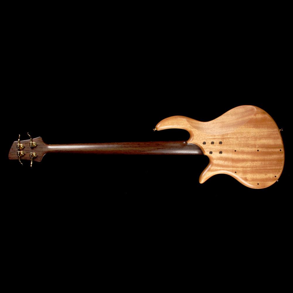 Elrick eVolution Gold Series 4-String Bass Koa Top Natural — 3