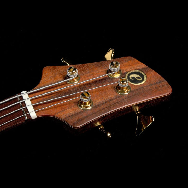 Elrick eVolution Gold Series 4-String Bass Koa Top Natural