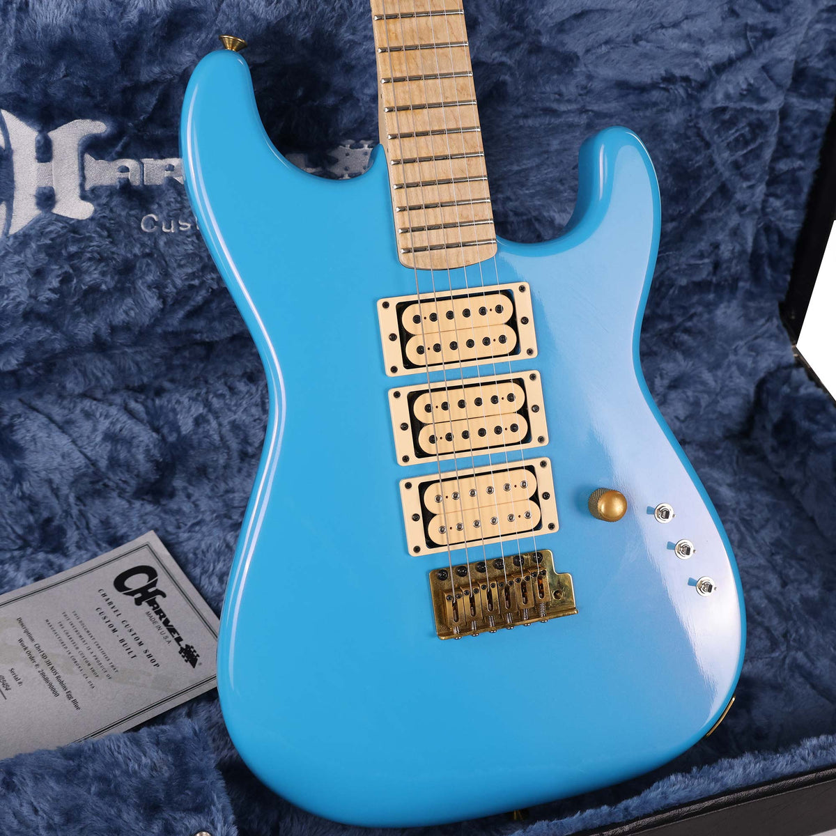 Charvel Custom Shop San Dimas Robins Egg Blue 2023 — 6