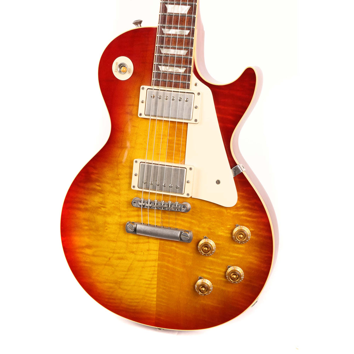 Gibson Custom Shop Chambered 1958 Les Paul CR8 Reissue Cherry Sunburst 2009 — 5
