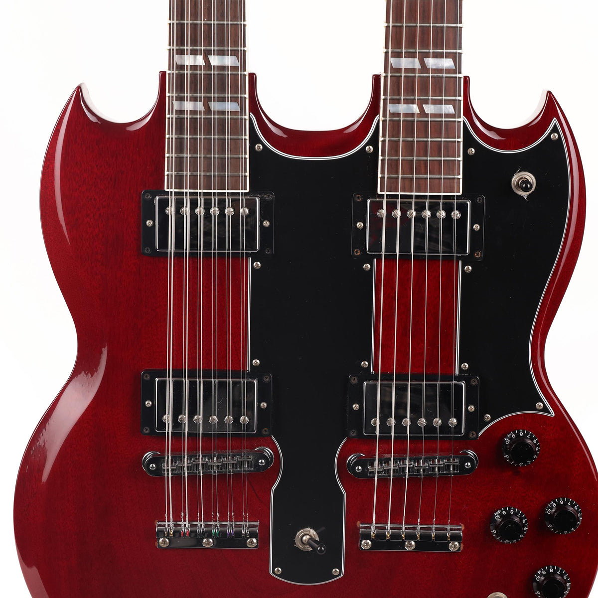 Gibson Custom Shop EDS-1275 Double Neck Cherry Red 2006 — 4