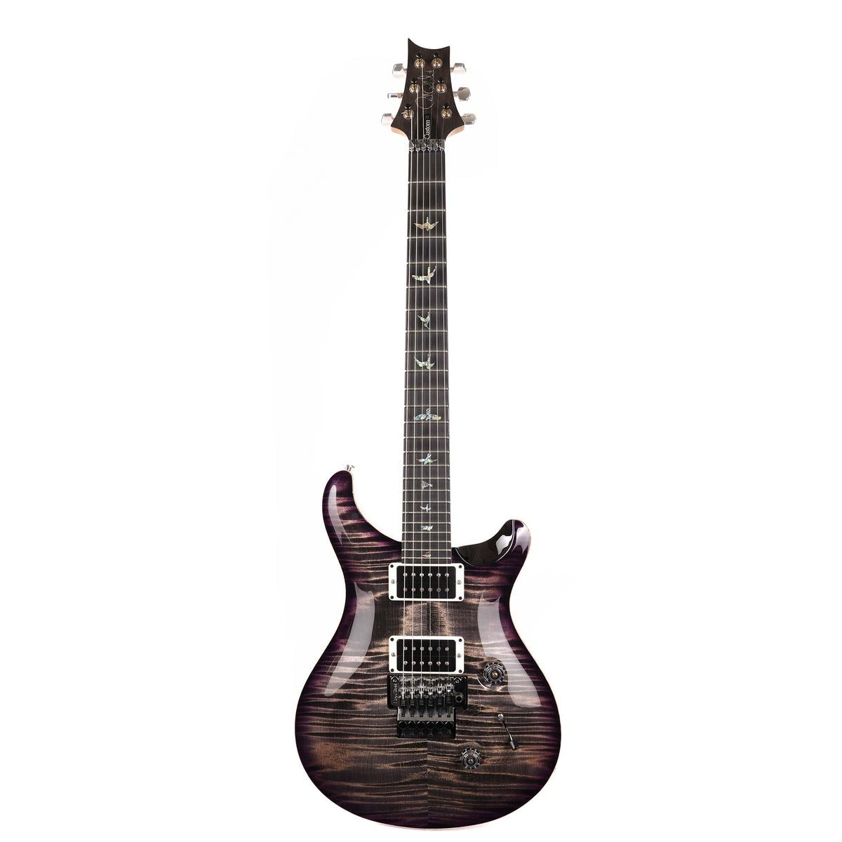 PRS Custom 24 Floyd 10-Top Charcoal Purple Burst 2018 — 2