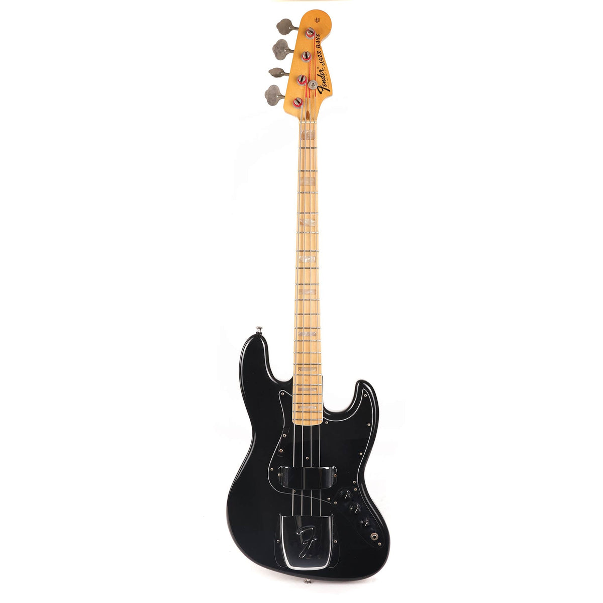 1975 Fender Jazz Bass Black | The Music Zoo
