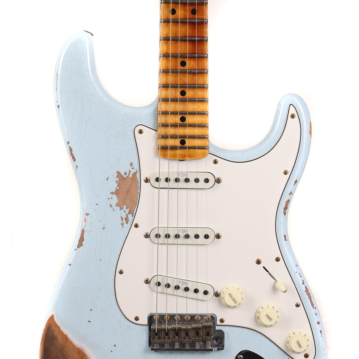 Fender Custom Shop Yngwie Malmsteen Signature Stratocaster Neo Relic Sonic Blue Music Zoo Exclusive 2024 — 4