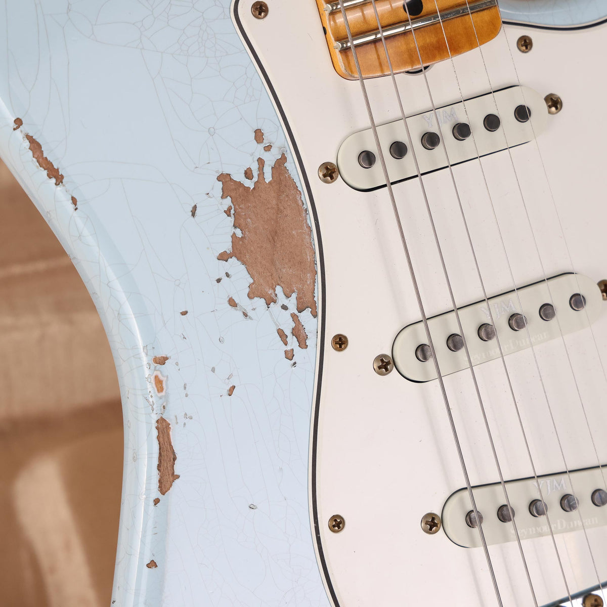 Fender Custom Shop Yngwie Malmsteen Signature Stratocaster Neo Relic Sonic Blue Music Zoo Exclusive 2024 — 7