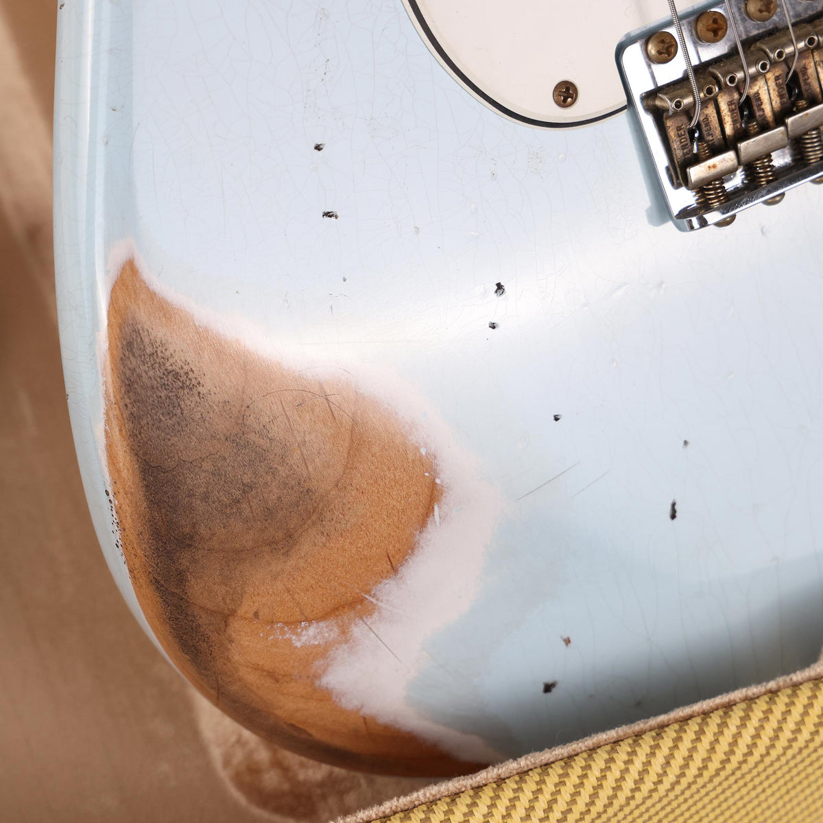 Fender Custom Shop Yngwie Malmsteen Signature Stratocaster Neo Relic Sonic Blue Music Zoo Exclusive 2024 — 8