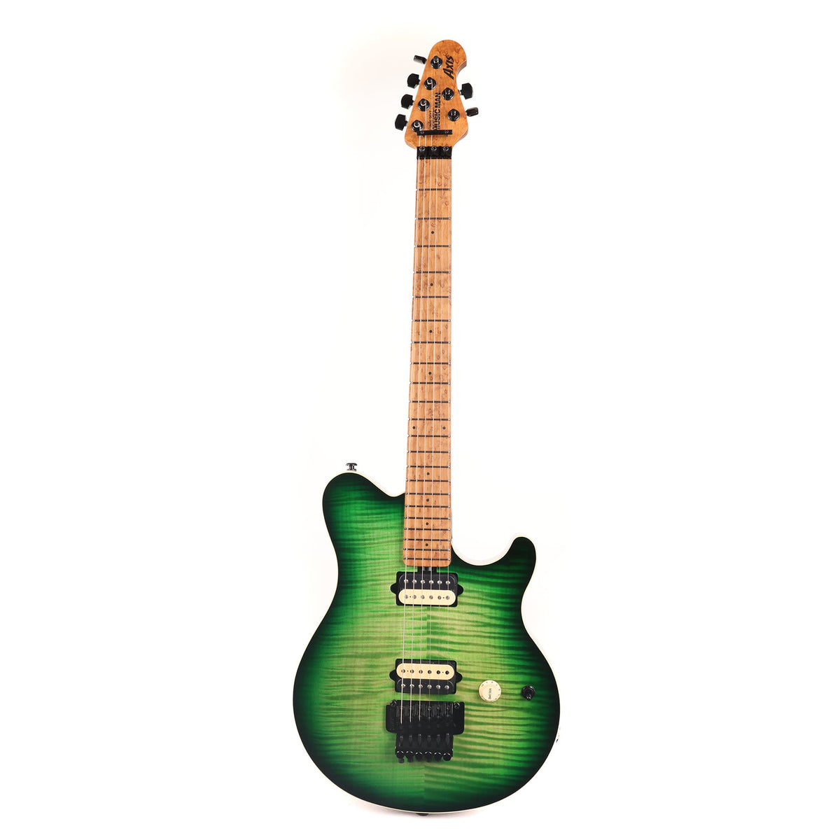 Ernie Ball Music Man Axis Guitar Matcha Flame 2024 — 2