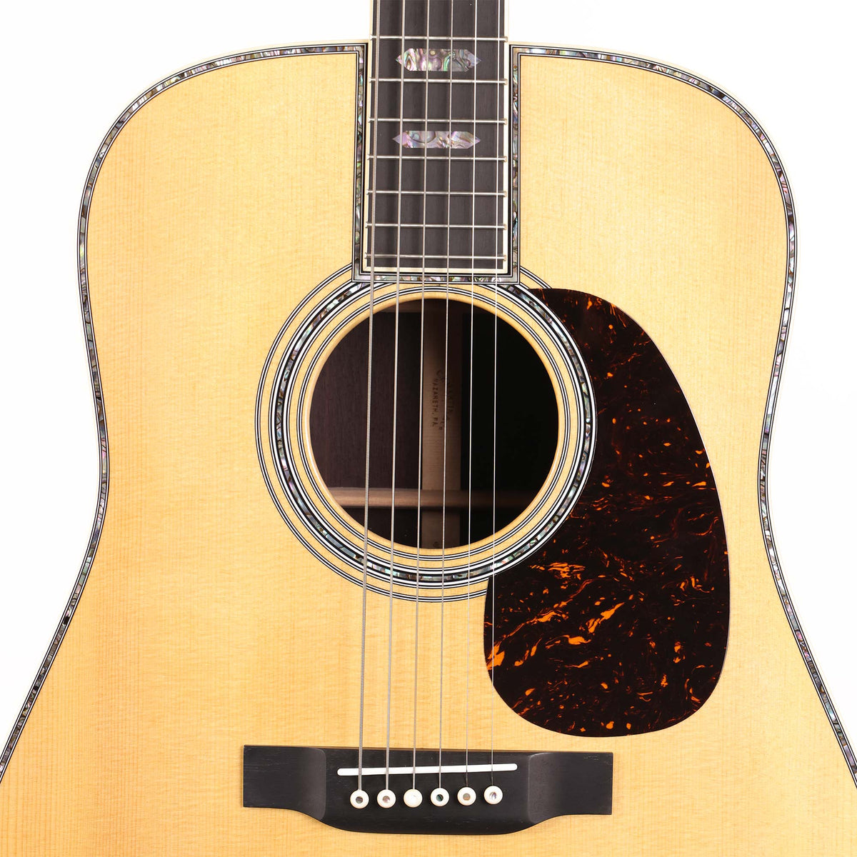 Martin D-45 Dreadnought Acoustic Natural — 4