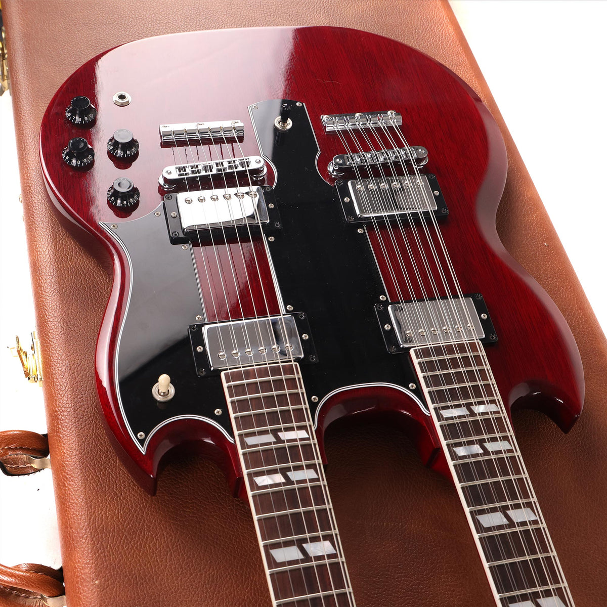 Gibson EDS-1275 Double Neck Cherry Red 2000 — 7