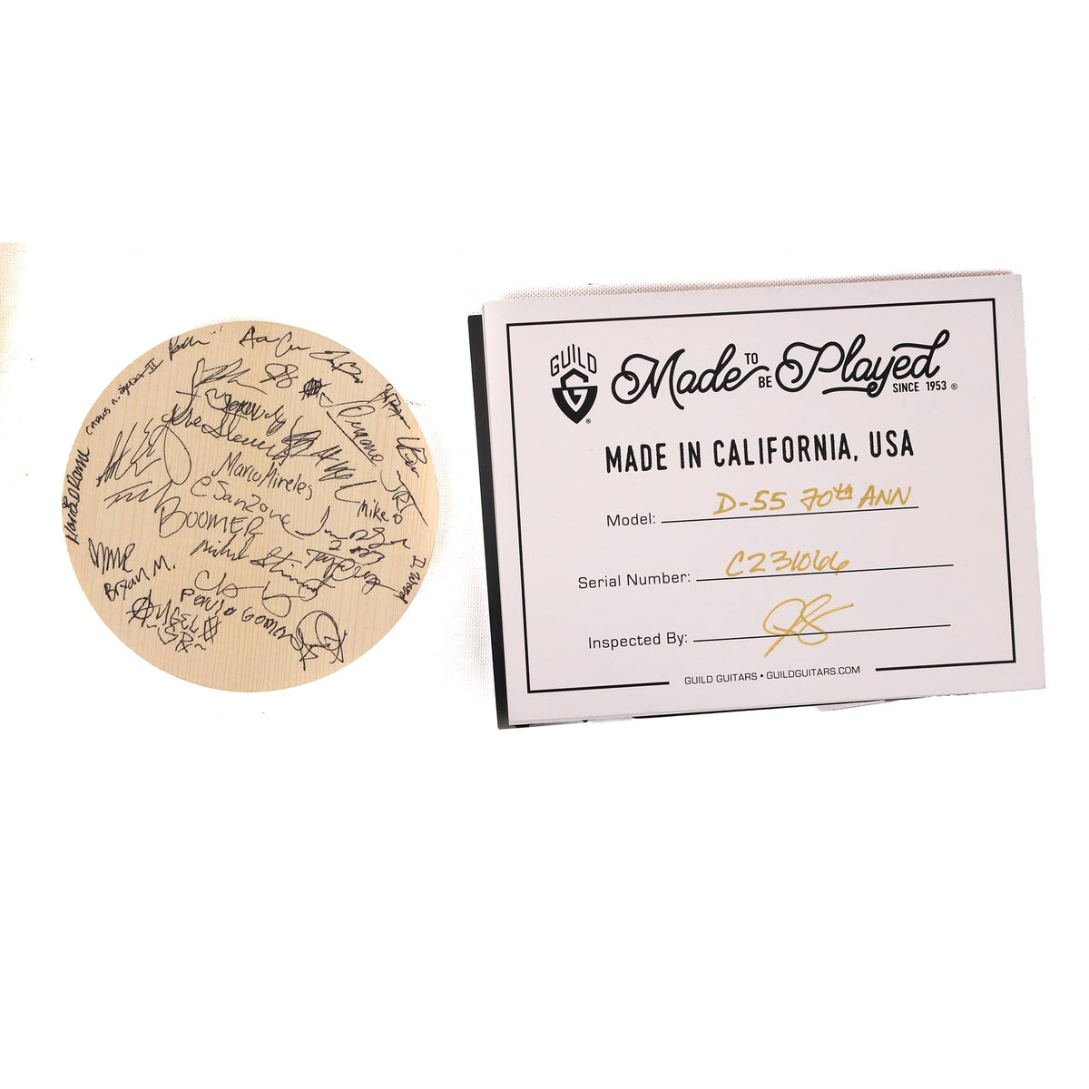 Guild D-55 70th Anniversary Limited Edition Guitar 2023 — 12