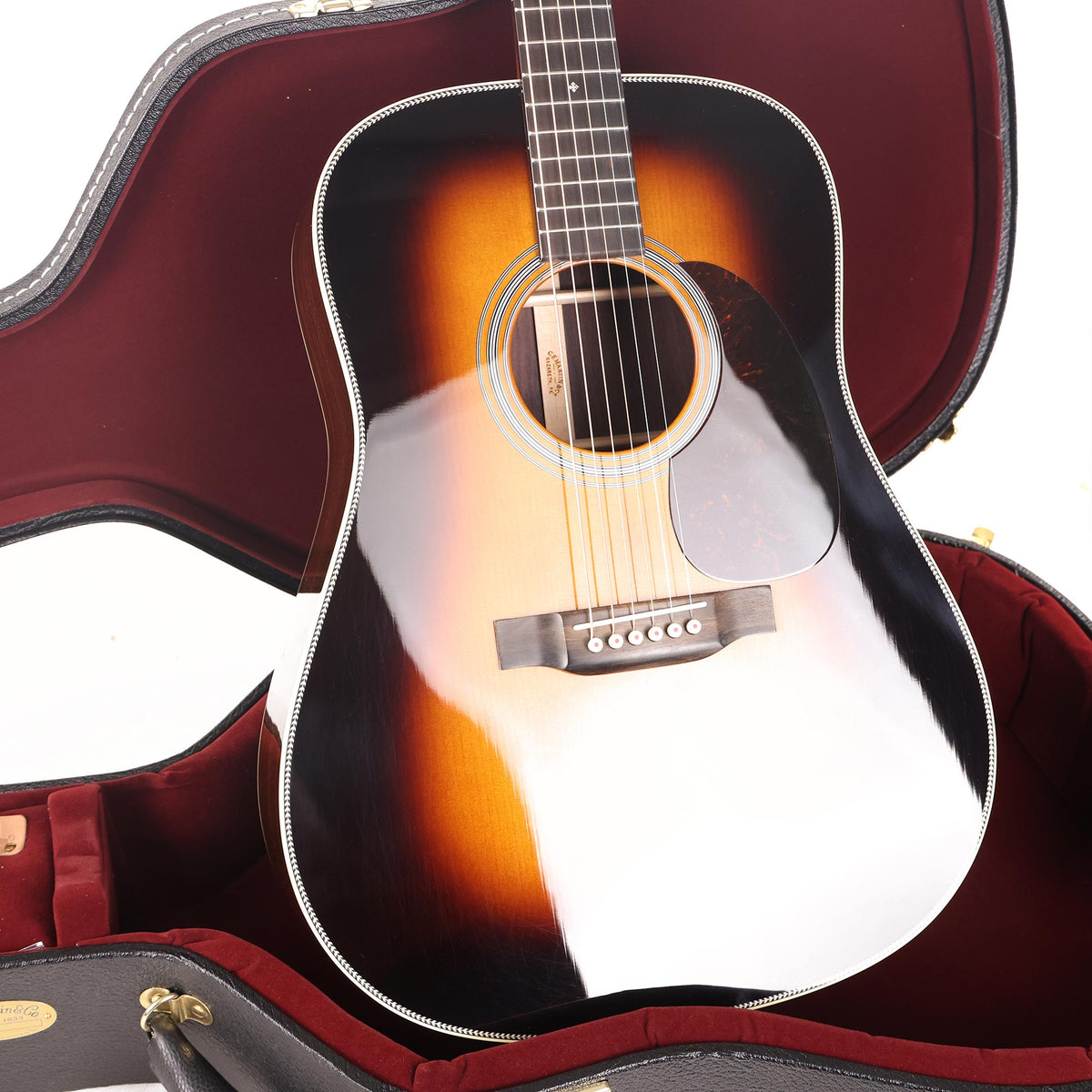 Martin Custom Special Style 28 Dreadnought Sunburst 2021 — 7