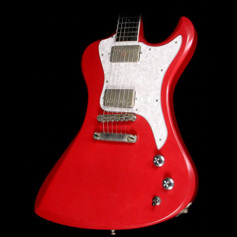 Dunable R2 Electric Guitar Satin Dakota Red with Pearloid Pickguard — 1