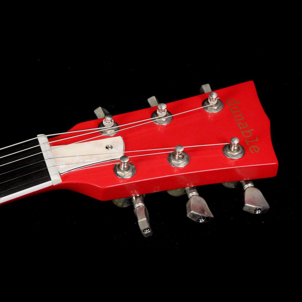 Dunable R2 Electric Guitar Satin Dakota Red with Pearloid Pickguard — 4