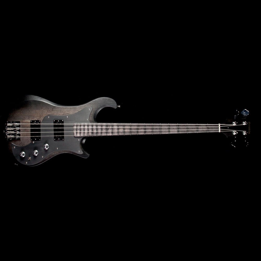 Dunable Thunderclapper Electric Bass Guitar Satin Charcoal Burst — 2